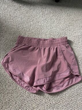 Athleta Mauve Pink Athletic Running Shorts